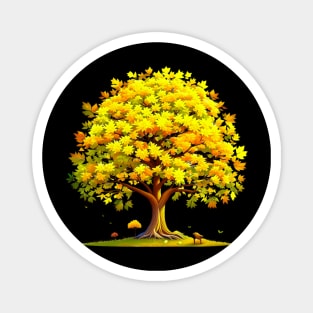 Autumn Tree Magnet